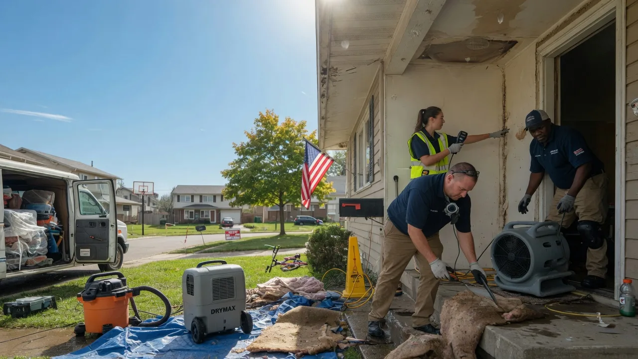 Water Damage Restoration in Tamaroa, IL near me